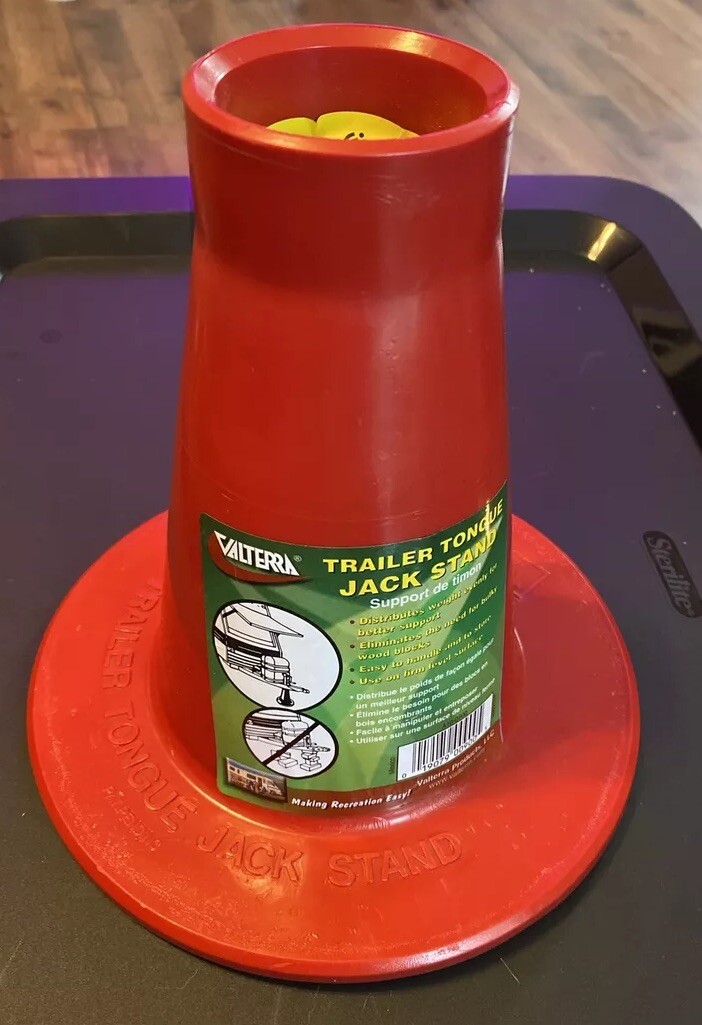 Valterra A100900 Trailer Tongue Jack Stand Red New Never Used eBay