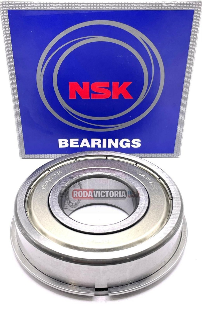 NSK JAPAN 6307 ZNR Snap Ring Deep Groove Ball Bearing
