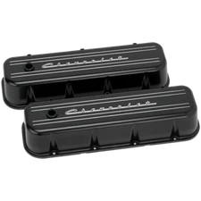 Billet Specialties BLK96123 Valve Cover BBC TAll CHEVROLET BLACK Big Block