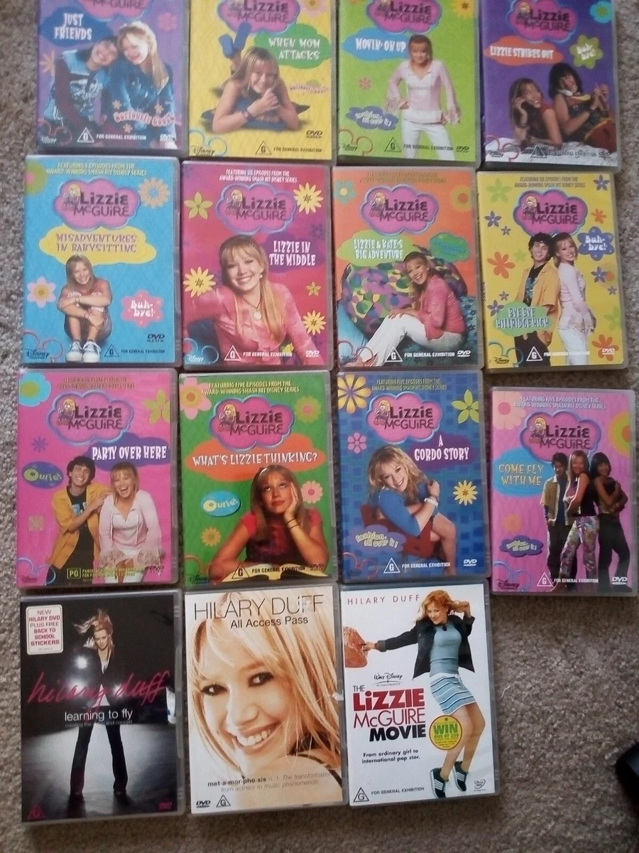 RARE! Lizzie McGuire Full TV Series DVD - All 65 Eps Disney Channel Hilary  Duff | eBay
