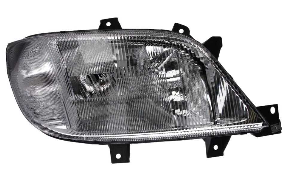 Phare avant droit électrique pour Mercedes Sprinter 2000-2002 avec anti-brouillard H1 H1 H7 intégré