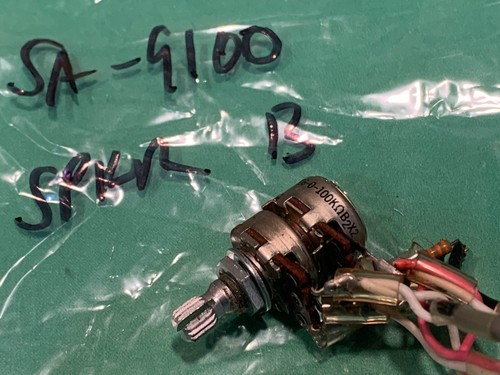 Pioneer SA-9100 Stereo Amplifier Parting Out - Speaker B Level Potentiometer