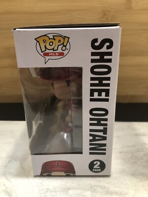 Shohei Ohtani Funko POP 2 Pack LA Angels Red Jersey Dodgers | eBay