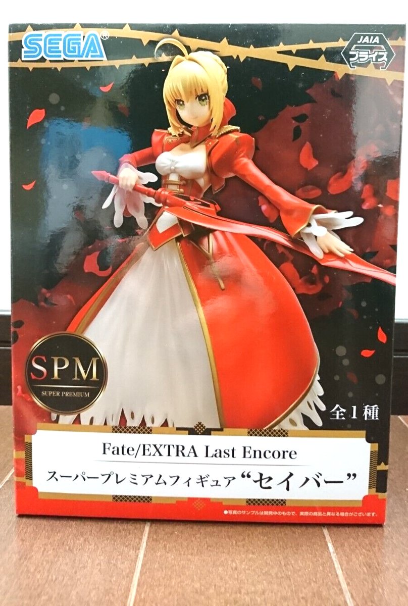 Fate Saber Figure EXTRA Last Encore Super Premium Figure Saber SPM