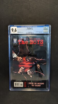 The Boys lot (DC/WildStorm 2006), #1-6 1st Printing. #1 CGC 9.6