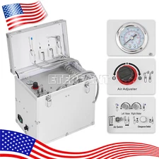 Dental Portable Delivery Unit Air Compressor Suction System 4 Holes BD-402 US