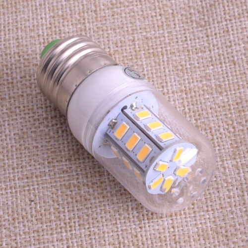 1pc E27 5W White LED Corn Light Bulb for Fridge Refrigerator AP6278388 - Afbeelding 1 van 4