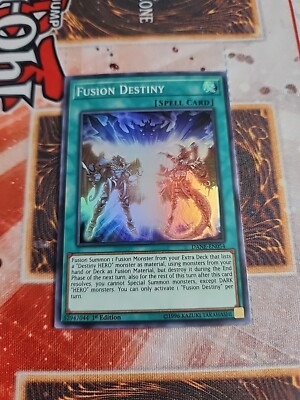 Blue Eyes White Dragon Yu-Gi-Oh! Fusion Destiny Card - DANE-EN054 Super  Rare From Dark Neostorm Booster Set Dark Neostorm Booster Card