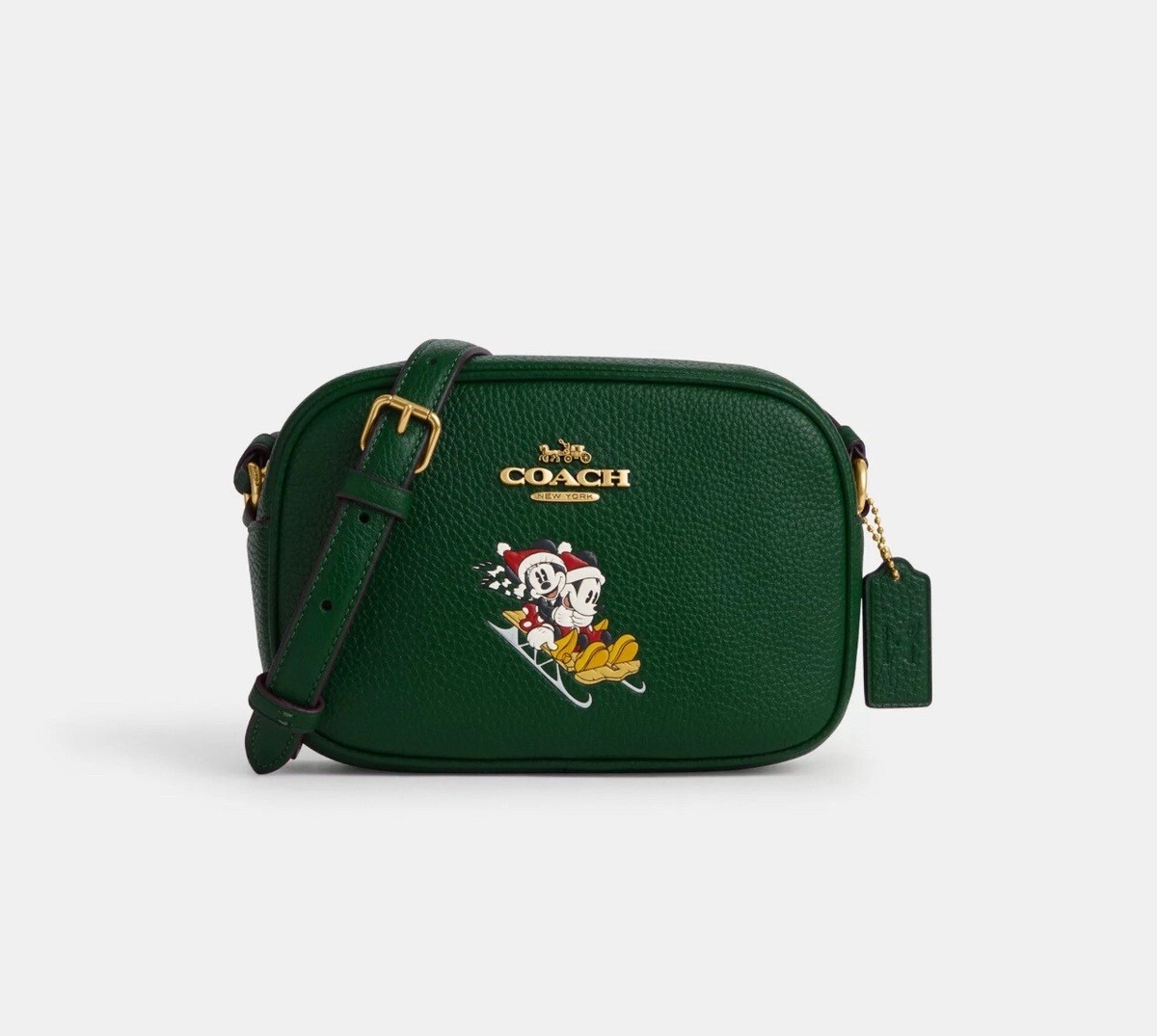 ☂️🍄Coach Disney X Coach☄️MINI☄️Jamie Camera Bag With Sled