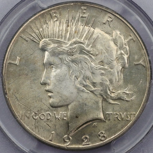 1928 Peace Dollar - PCGS MS 62