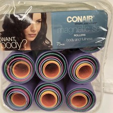Conair  61121N Magnetic Rollers Body  Fullness 75 PC Set All Hair Textures 31