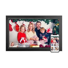 15.6 in touch Large Digital Picture Frame Canupdog WiFi Digital Photo Frame 32GB