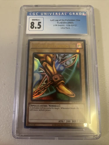 Left Leg of the Forbidden One LOB-121 The Legend of Blue Eyes White Dragon Unlimited
