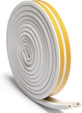 Self Adhesive Door Seal Strip Window Stripping Weather Strips Window House White