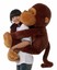 GIANT-HUGE-LARGE-BIG-STUFFED-ANIMAL-SOFT-PLUSH-BROWN-MONKEY-BEAR-DOLL-PLUSH-TOY