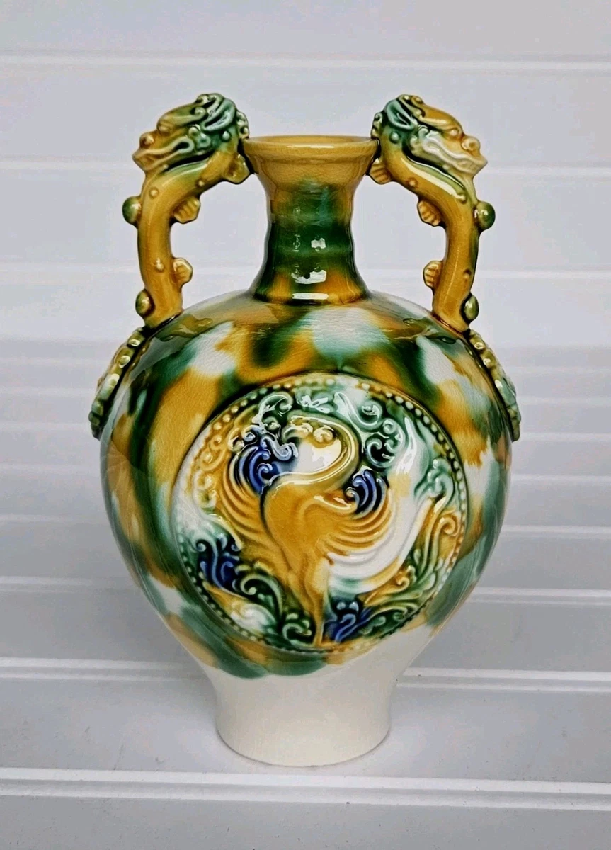 唐三才印第安纳中国古董花瓶| eBay