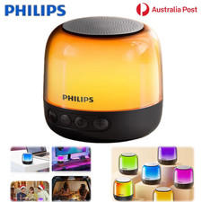 PHILIPS Wireless Bluetooth Speaker RGB Desktop Small Subwoofer Portable Home AU