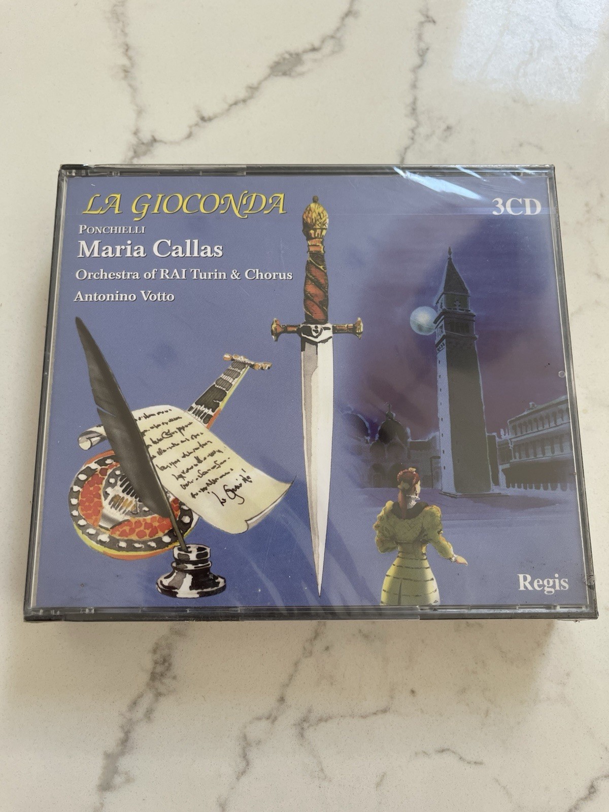 ANTONINO VOTTO MARIA CALLAS - PONCHIELLI LA GIOCONDA (CD, 3 DISC) New & Sealed