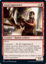 Loyal Apprentice - Light Play MTG Commander 2021 Forgotten Realms