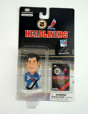 1997 Mike Richter Headliners Corinthian Mini NHL NHLPA Hockey Action Figure