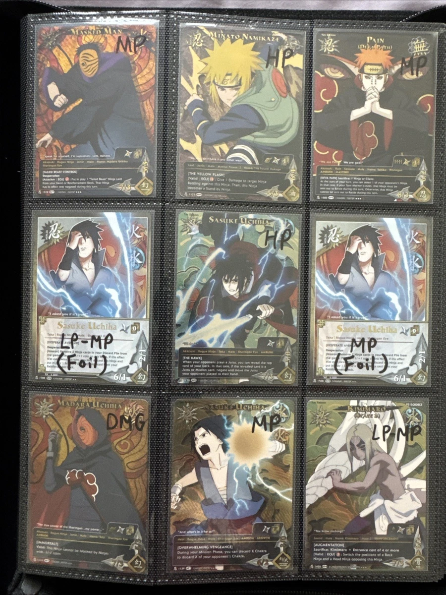 Preços baixos em Naruto CCG RARO Cartões Individuais de jogo de