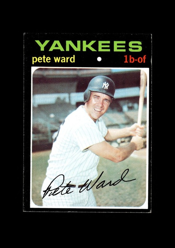 1971 Topps Set-Break #667 Pete Ward EX-EXMINT *GMCARDS*
