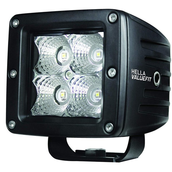 Hella Marine Value Fit Led 4 Cube Flutlicht Schwarz 357204031 Boot Marine-image