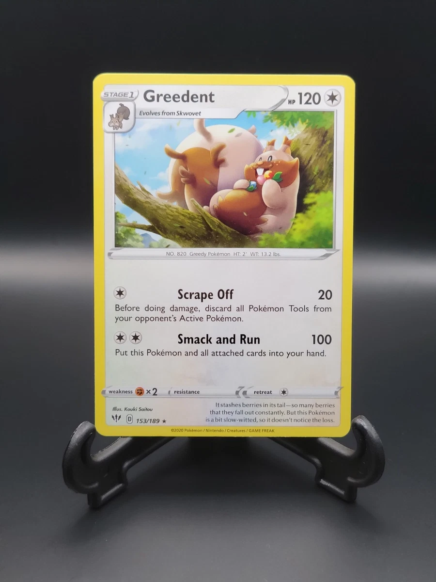 greedent pokemon card value Greedent Pokémon TCG Cards for sale