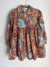 Kika Vargas x Target Anemone Floral Mini Babydoll Dress Sz XXS