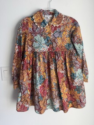 Kika Vargas x Target Anemone Floral Mini Babydoll Dress Sz XXS