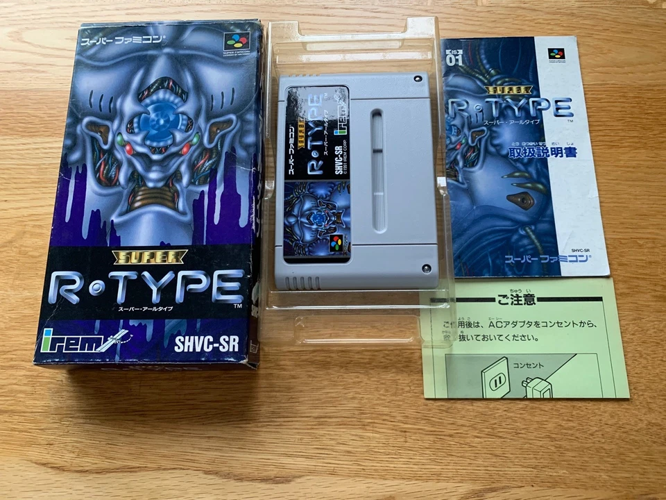 Super R-Type SFC Japan SNES Super Famicom Nintendo Boxed - Image 2 of 4