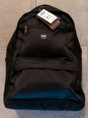 VANS Startle Backpack School Commuting Laptop Compatible 21 Liters Black New 