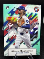2025 Topps Pristine KEVIN ALCANTARA RC Rookie Aqua Refractor /199 #65 Cubs