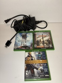 Xbox One Console 500GB System Bundle Lot With 2 Controllers & 3 Games - TESTED