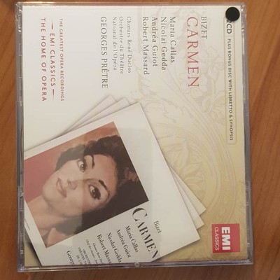 GEORGES PRETERE bizet - carmen EX/EX (2CD, Klassik, EMI Classics)