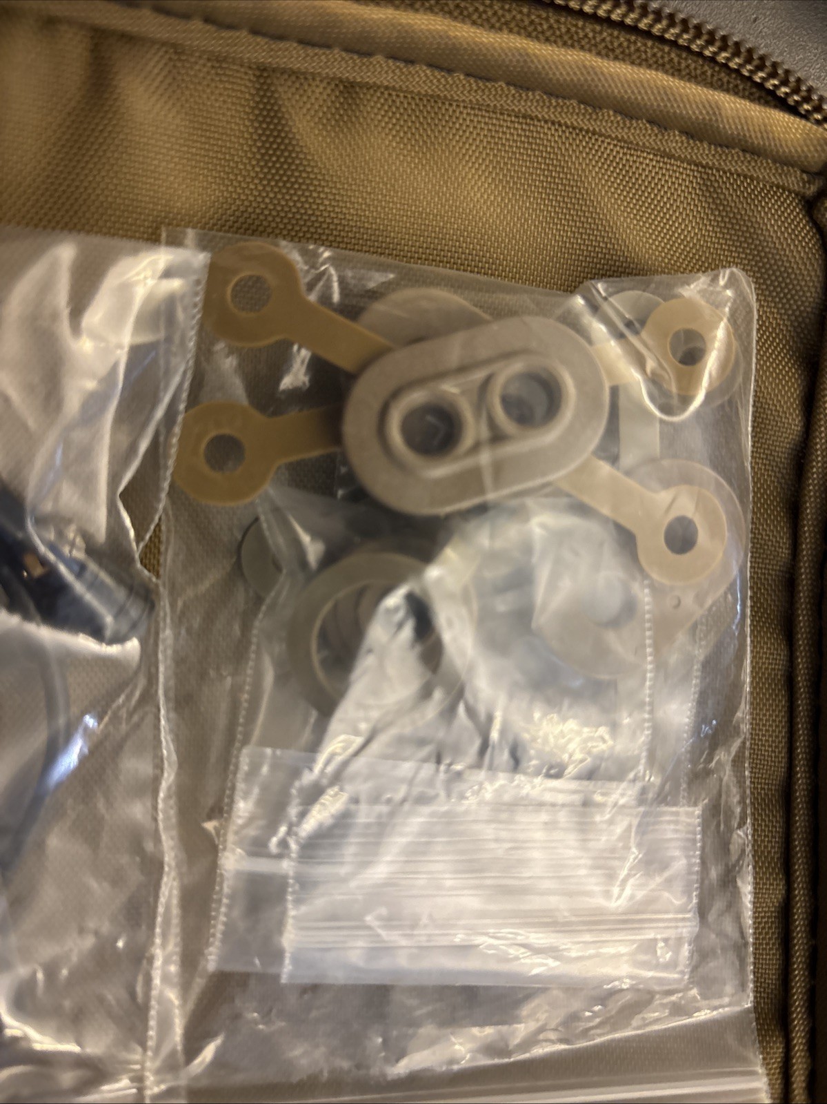 INSIGHT SOCOM ACCESSORY PADDED CARRY CASE POUCH L3 AN/PEQ-15 ATPIAL PARTS TAN