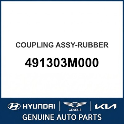 2015-2017 Kia K900 Kupplungsbaugruppe - Gummi OEM Neu 491303M000