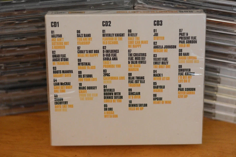 R&B Smooth Selection 3CD Sealed Compilation Various Artists R&B Hip Hop Soul Foto 2 de 2