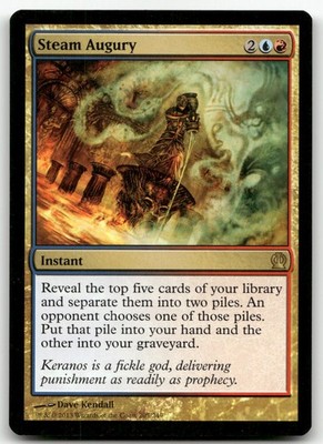 Steam Augury #205 (LP) Theros THS Magic MTG