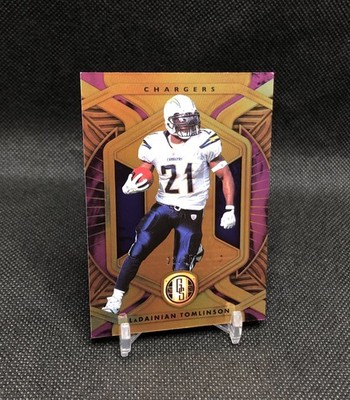 2021 Panini Gold Standard LaDainian Tomlinson /25 ROSE GOLD SSP No. 54 HOF  