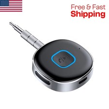 Portable 3.5mm Aux Car Adapter Bluetooth Wireless Audio Receiver Car/Home Stereo