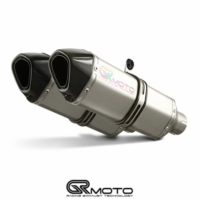 Échappement Pour Suzuki Hayabusa GSXR GSX-1300 R 2008-2020 GRmoto Carbone Titane - Photo 1/3