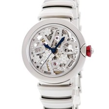 BVLGARI Lucea skeleton LUP33SKSDL 103518 Original factory diamond blue han