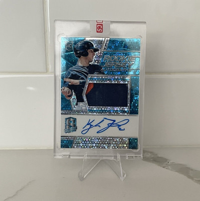 Panini 2019 Spectra Kyle Tucker Rookie Jersey Auto Prizm #114 PSA /99 Astros