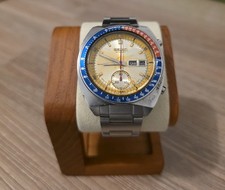 Seiko 6139-6005 Automatique Chronographe Day-Date Cadran Doré Lunette