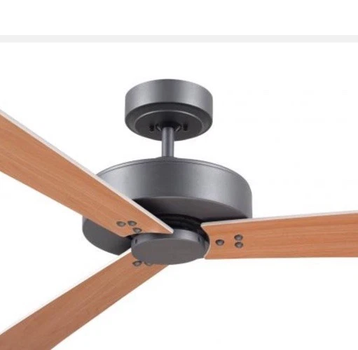 Ventilador de techo Emerson Kathy Ireland Keane 52" grafito con control de pared - sin aspas Foto 3 de 4