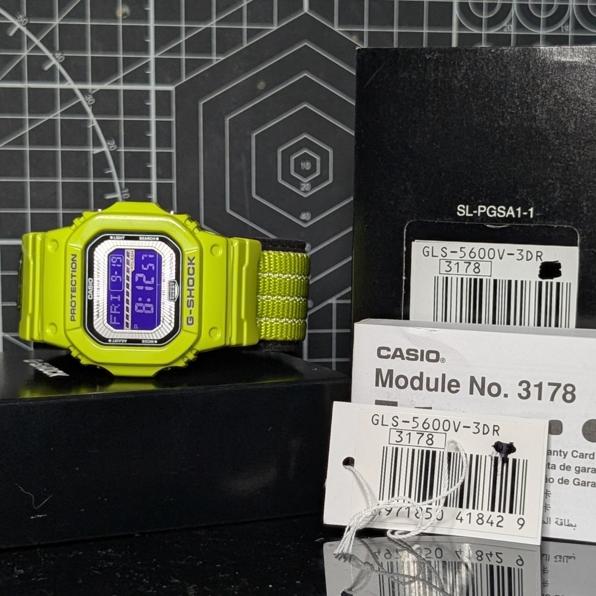 Casio G-Shock GLS-5600 Low Temp (-20°c) Resist Square Green Purple
