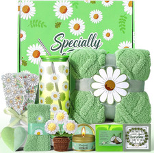 Mothers Day Gifts for Mom, Self Care Get Well Soon Gift Baskets for Women, Daisy