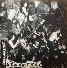 USED: Discharge - Decontrol (7", Single, RP) vinyl - grading in description