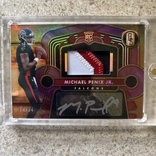 2024 Panini Gold Standard - Rookie Jersey Autographs Michael Penix Jr. #202 Rose
